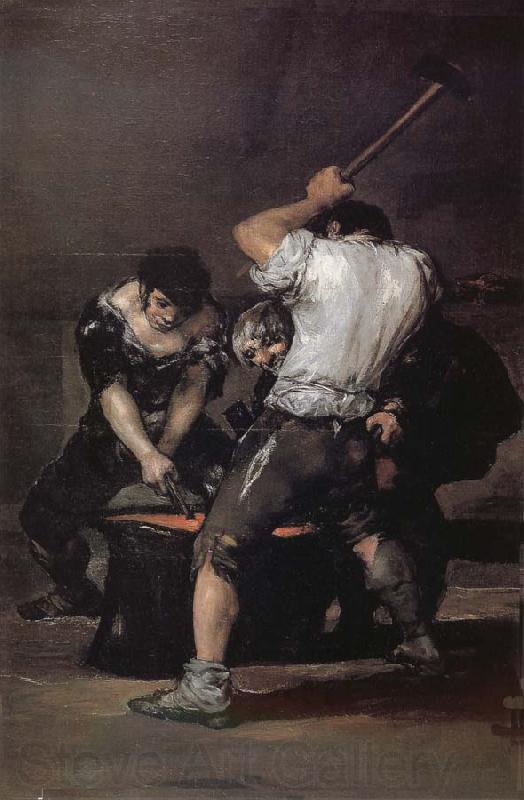 Francisco Goya The Forge